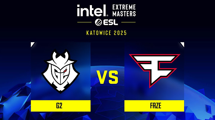G2 проти FaZe | Карта 3 | IEM Katowice 2025