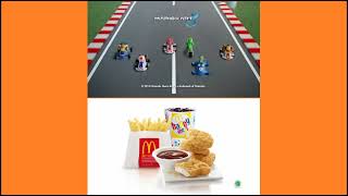 Mcdonalds Mario Kart 8 Commercials Side By Side Comparison Par Vs Ind