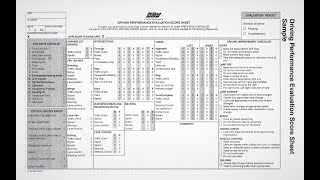 Comparative Analysis: ICBC vs. California DMV Driving Evaluation Sheets