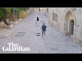 CCTV captures moment a man attacks a nun in Jerusalem