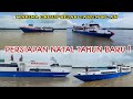 Olah gerak  keberangkatan kapal marina group di pelabuhan tanjung batu kundur menuju batam