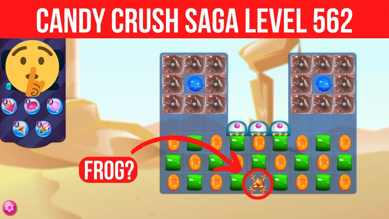 Candy Crush Saga Wie Zerstört Man Den Frosch Candy Crush Saga level 562 frog | Level 562 Candy Crush - YouTube