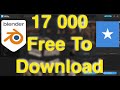 17 000 free assets from Bridge to Blender | tutorial