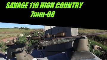 Cover Image for Savage 110 High Country! Ya, its kind of a big deal.
