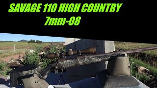 Savage 110 High Country Ya its kind of a big deal
