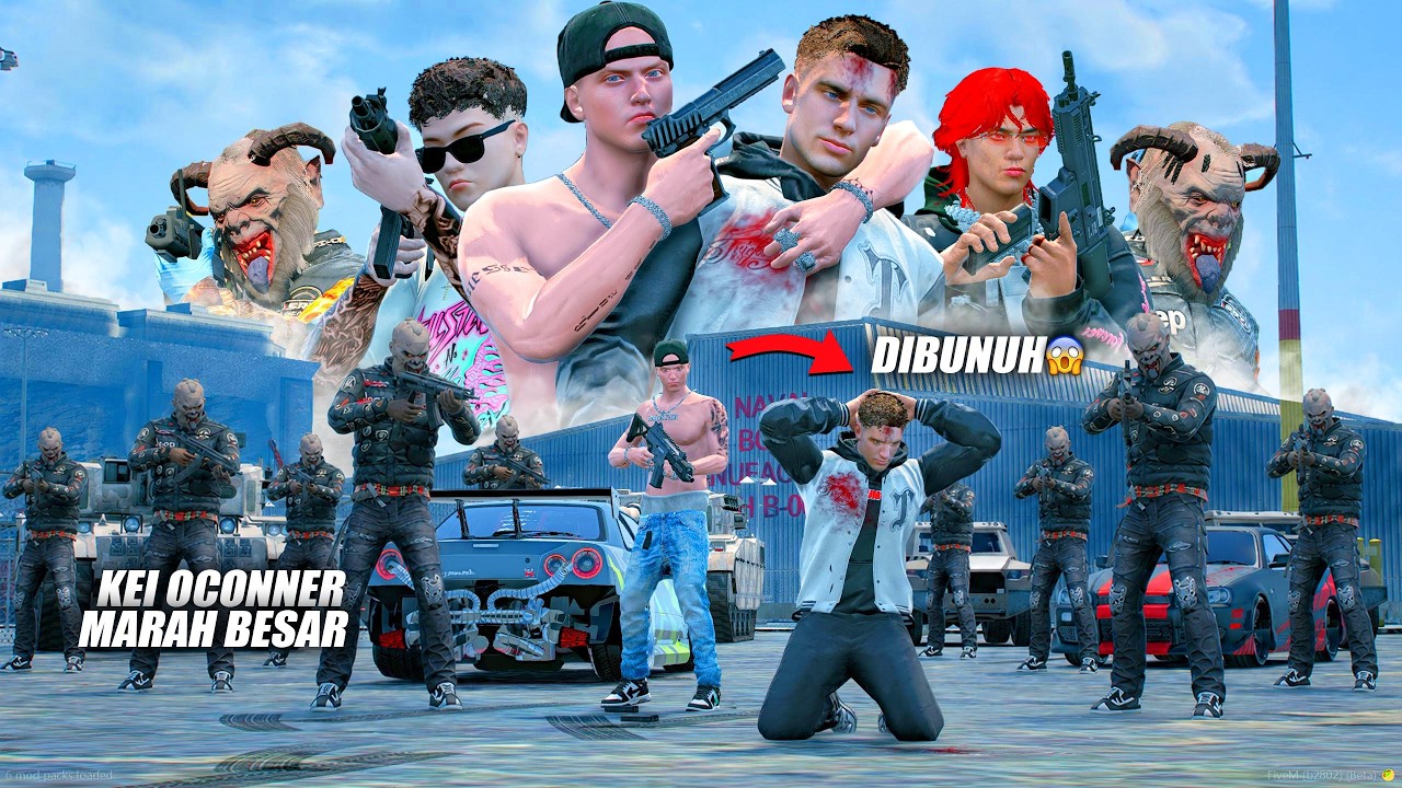 KEI MARAH BESAR PENGHIANAT PENCURI JAKET KETUA TRICKSTER AKAN DIBUNUH - GTA 5 ROLEPLAY