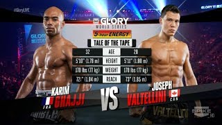 Glory 11 Chicago - Joseph Valtellini vs. Karim Ghajji