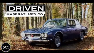 MASERATI MEXICO 4.7 1972 - Test drive in top gear - V8 Engine sound | SCC TV