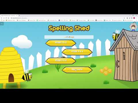 SpellingShed and MathsShed demonstration