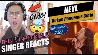 Neyl - Bukan Pengemis Cinta | Spektakuler Show 4 | INDONESIAN IDOL 2023 | SINGER REACTION