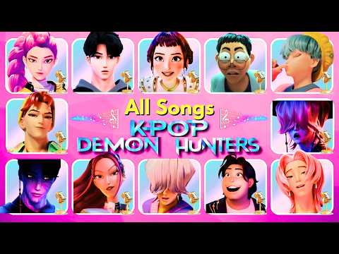 Guess the KPop Demon Hunters Song & Character by Voice! 🎤🎶 Huntrix, Saja Boys & More!