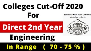 College Cut-Off (under 75%) List for Direct Second Year admission | Best Colleges under 75% in pune