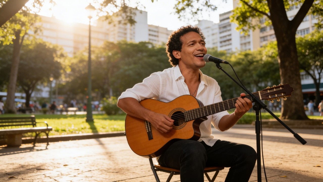 BOSSA NOVA pra se sentir num PARQUE no Rio de Janeiro 1985 | Inspirado em TOM JOBIM