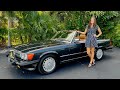 1989 Mercedes-Benz 560 SL - Original Becker Grand Prix Radio, Cold Air Conditioning