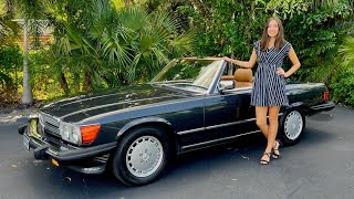 1989 Mercedes-Benz 560 SL - Original Becker Grand Prix Radio, Cold Air Conditioning