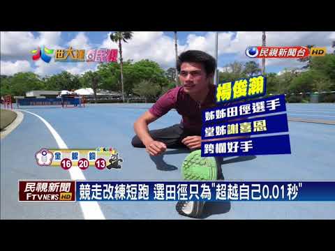 世大運－楊俊瀚100m奪金 高中教練「功不可沒」－民視新聞