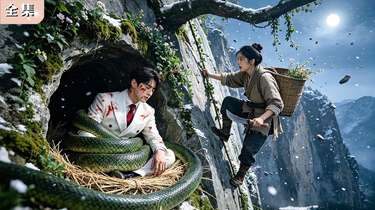 進山採藥!村丫頭徒手救下被巨蟒纏身的瀕死男子!誰料竟是京城首富總裁!隔天豪車進村接她回豪宅,從此被全家捧在手心寵到極致!#總裁 #甜寵 #熱門短劇 #drama #chinesedrama