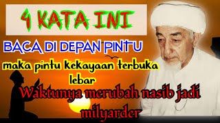 Baca 4 Kata Ini Di Depan Pintu Rumahmu Uang Ratusan Milyar Masuk Rumahmu  Doa Kayapenarik Rezeki