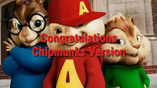 Congratulations! | Chipmunks Version | (Original)