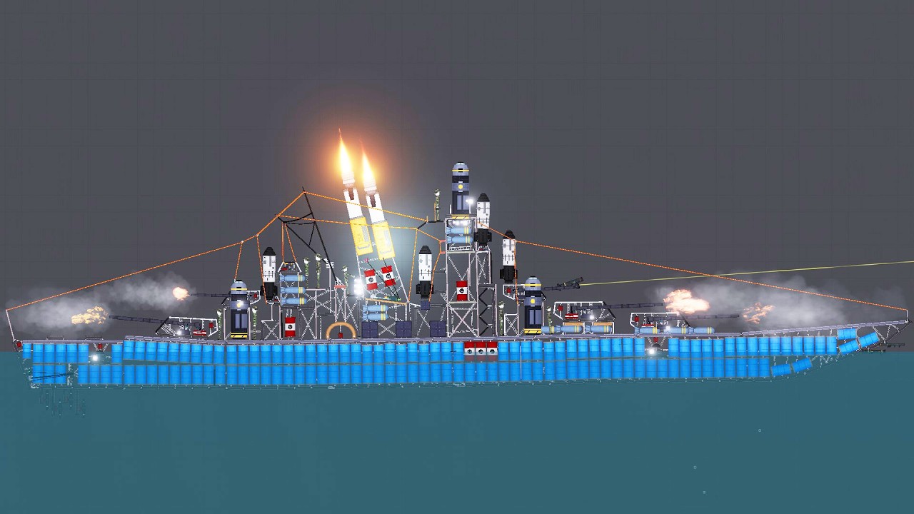 War Thunder / F-16 ATTACK WARSHIPS in People Playground 