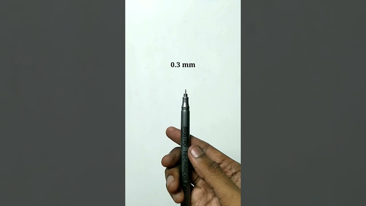 3️⃣ Technical Pens 