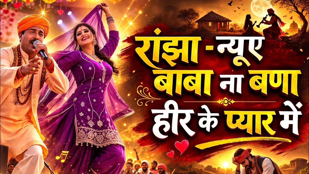 गजब 👌का रोल और रागनी रांझा बाबाजी बनकर पागलों की तरह हीर को ढूंढता है।