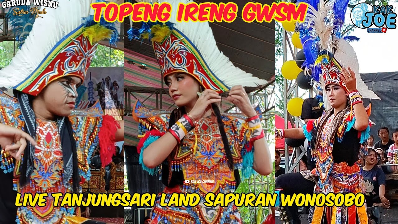 TOPENG IRENG GWSM LIVE TANJUNGSARI LAND SAPURAN WONOSOBO