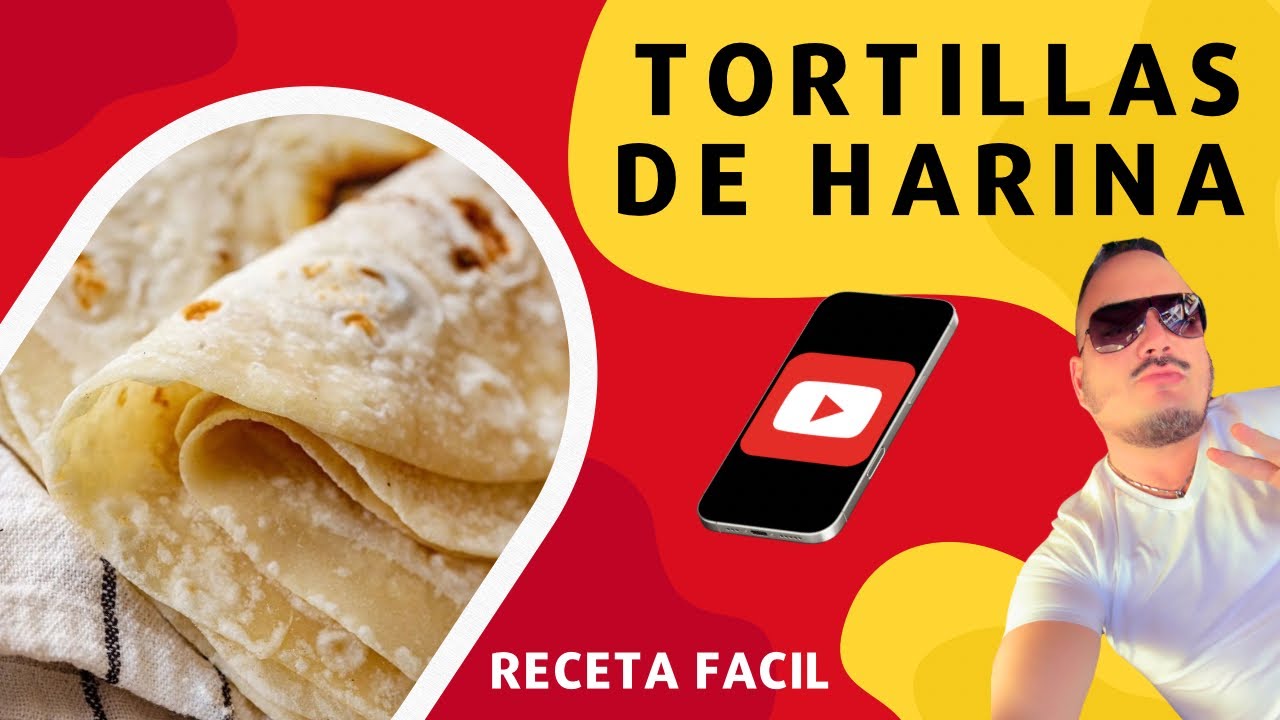 Receta de Tortillas de Harina Caseras Facilitas! #recetas #parati
