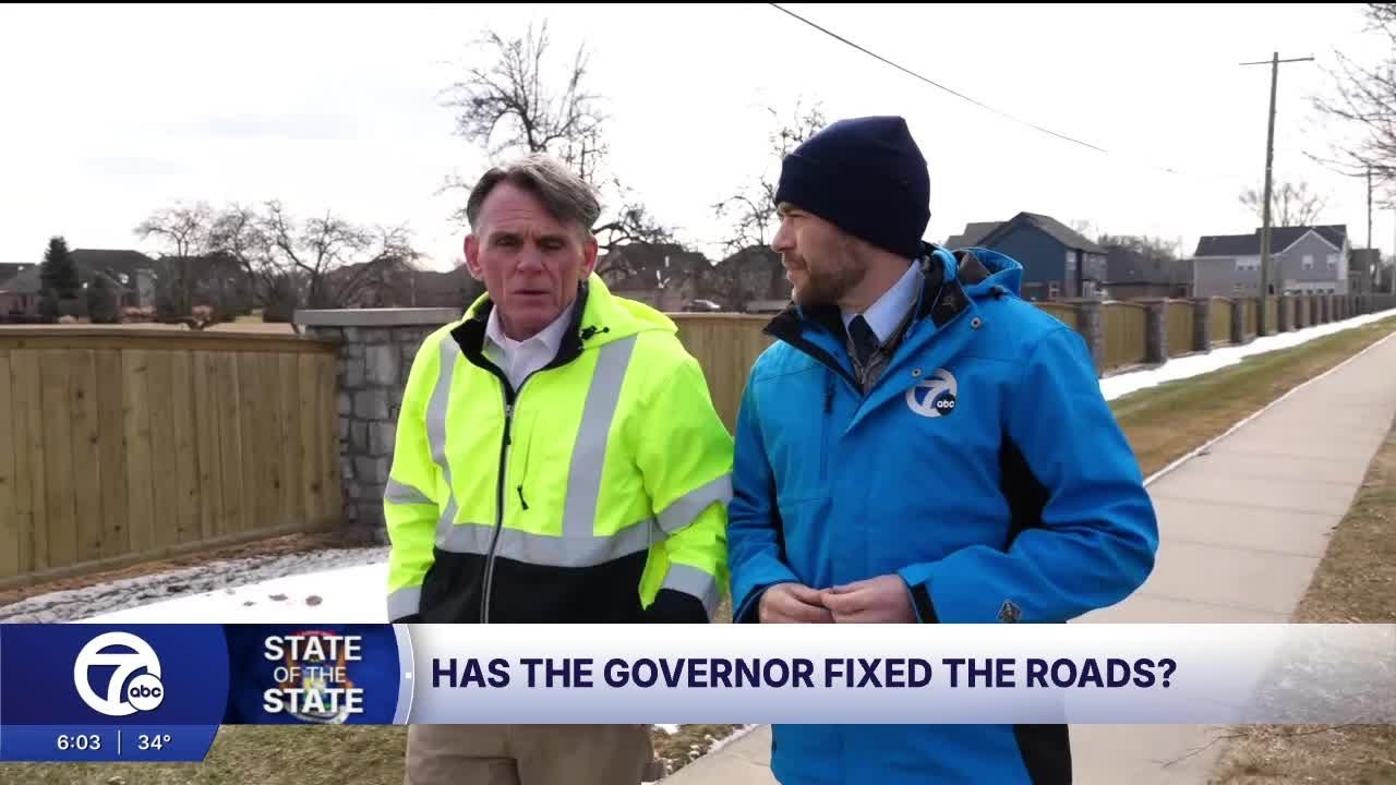 Has the governor fixed the roads?