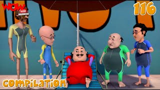 Motu Patlu Bahasa Indonesia | Kompilasi 105 | Cerita Animasi Lucu | WowKidz Indonesia | #spot