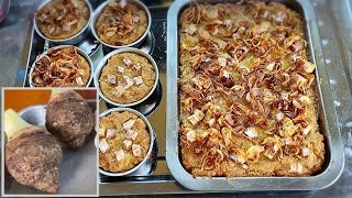 ขนมไทยโบราณ หม้อแกงเผือก วิธีทำ