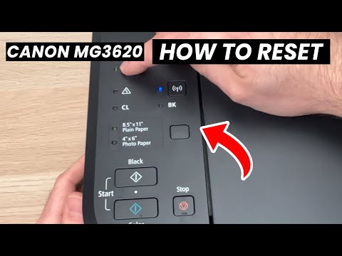 video Reset Máy In Canon MG3610