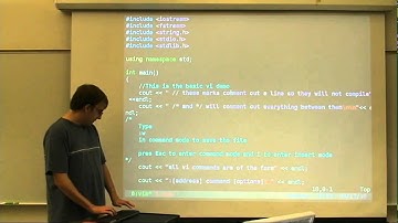 Utk_Stars: Vi 1: Introduction to Vi and Vim