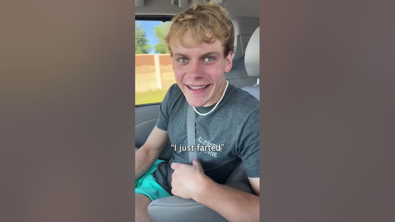 Farting during a road trip! #shorts
