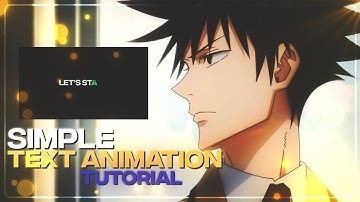 Simple Text Animation Tutorial | Gradient Reveal | Alight Motion