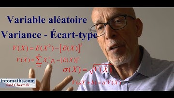 VARIABLE ALEATOIRE- VARIANCE- ECART TYPE