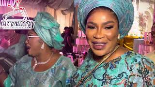 Abeokuta Stand Still As Fathia Balogun God Daughter Faizah Tie The Knot With Andulhakeem