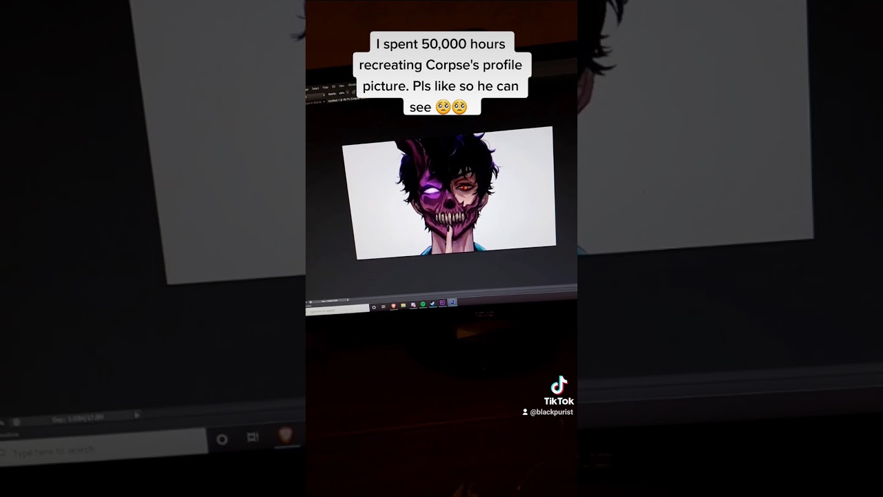 I spent 50,000 hours recreating CorpseHusband's profile picture