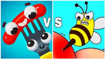 Fork Nsausage vs Help Out Story Brain Puzzle - Gameplay Walkthrough (ASMR, Max Level)