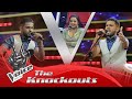 Sathushka praveen  pandama   the knockouts  the voice sri lanka