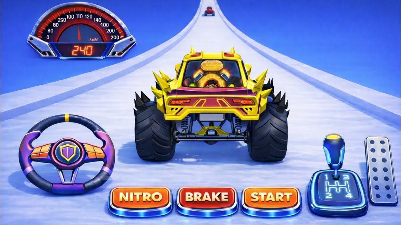 🚨 Monster Truck Impossible Mega Ramp Racing | Extreme Stunts & Giant Jumps 💥 Massive Crash Moments