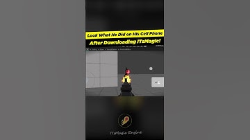 Look What This Creator Did on His Cell Phone After Downloading ITsMagic 😱💥 #itsmagicengine #fpsgames