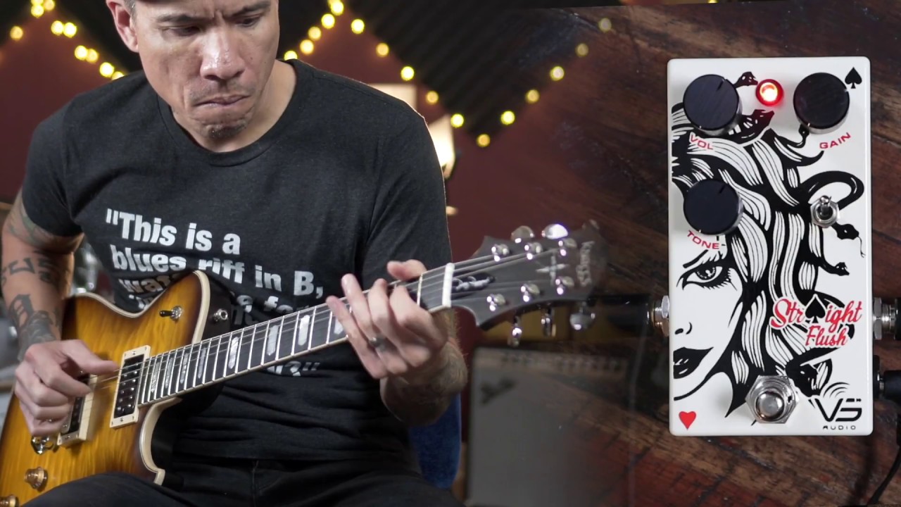 VS Audio Straight Flush Overdrive pedal - demo by RJ Ronquillo
