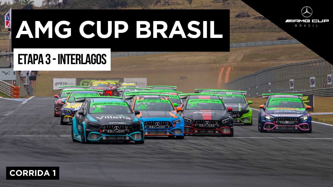 AMG CUP BRASIL | Corrida 1 | Etapa 1 - Interlagos (SP) | Ao Vivo - YouTube