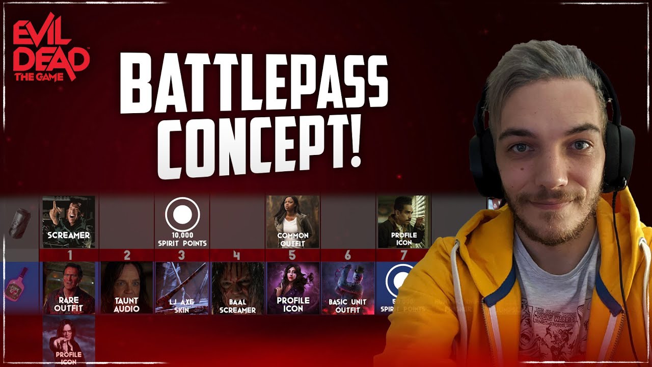 My Battlepass Concept! (Evil Dead: The Game) 