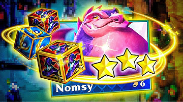 3 STAR AP NOMSY WITH ASCENDED DEATHCAP ONE SHOTS EVERYTHING | Teamfight Tactics Patch 12.18