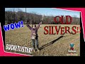 Shocking Old Silvers!!  Metal Detecting Historic Farmsite, Cindie digs a BUCKETLISTER!