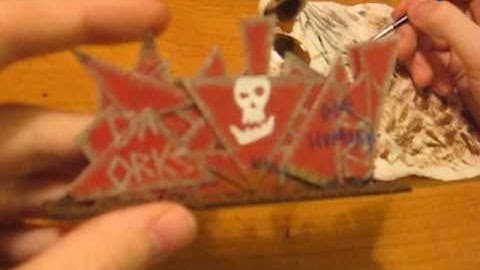 Ork Barricade Tutorial - Part 2