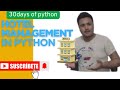 Hotel Management In python 🔥🔥🔥🔥 Specially about Dictionary Concept