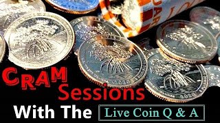 LIVE CRAM SESSION: ASK YOUR NUMISMATIC RELATED QUESTIONS IN THE CHAT!!! #therealdeal #livecoinqa